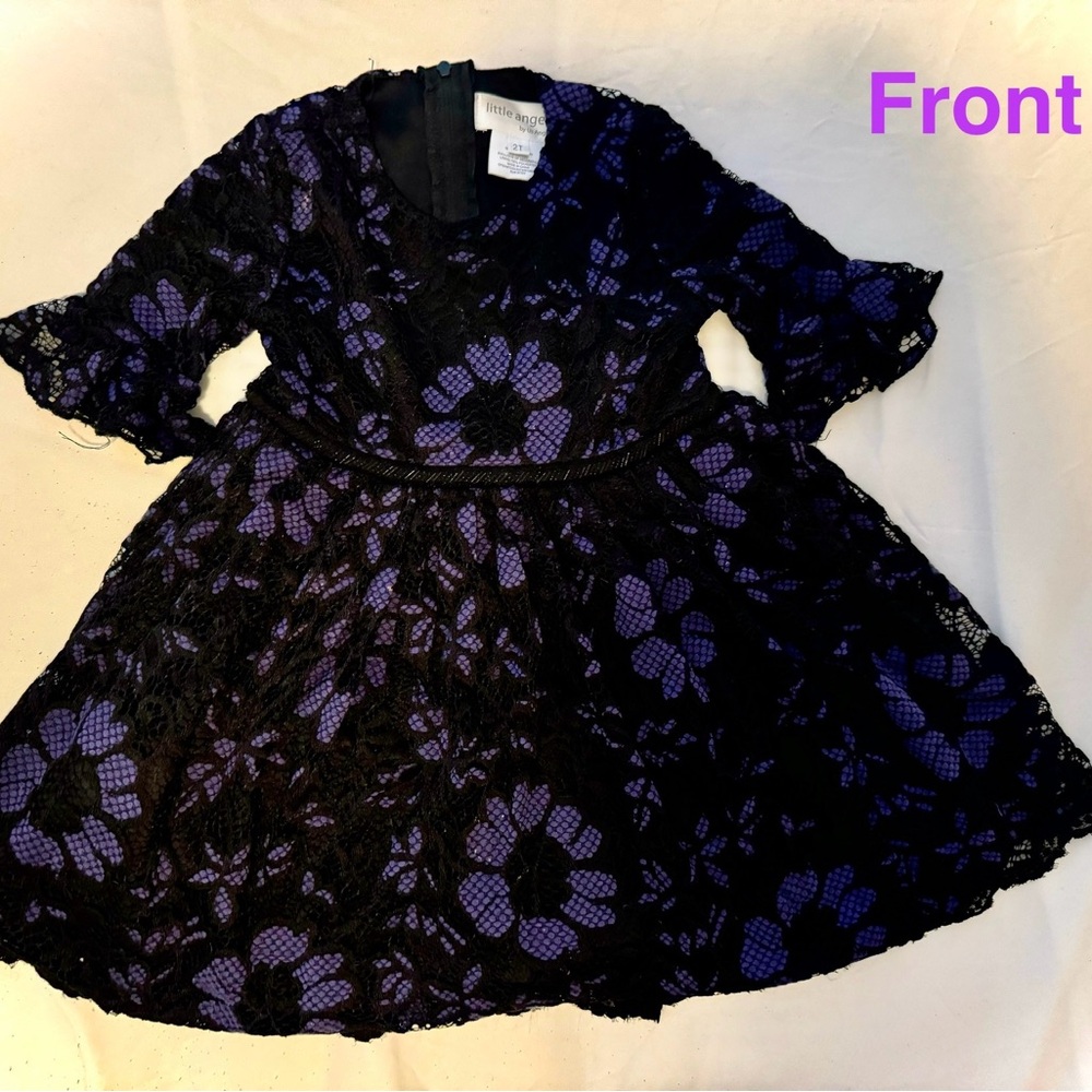 Toddler Girls Little Angels Lace Dress